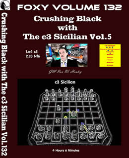 Volume 0132: Crushing Black with The c3 Sicilian Vol5