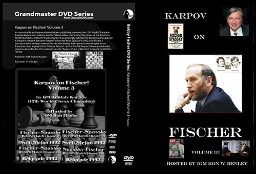 Bobby Fischer DVD Collection Karpov on Fischer Vol. 3