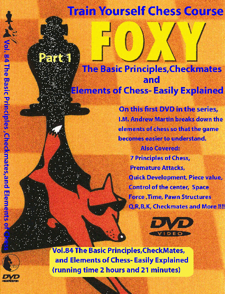 CHESSDVDS.COM IN PORTUGUESE - FOXY OPENINGS - VOL 84 - The Basic
