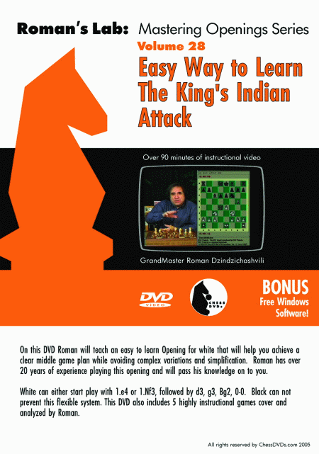 Volume 0028r: Easy Way to Learn The King's Indian Attack