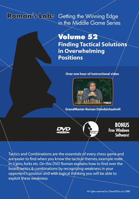 Volume 0052r - Finding Tactical Solutions in Overwhelming